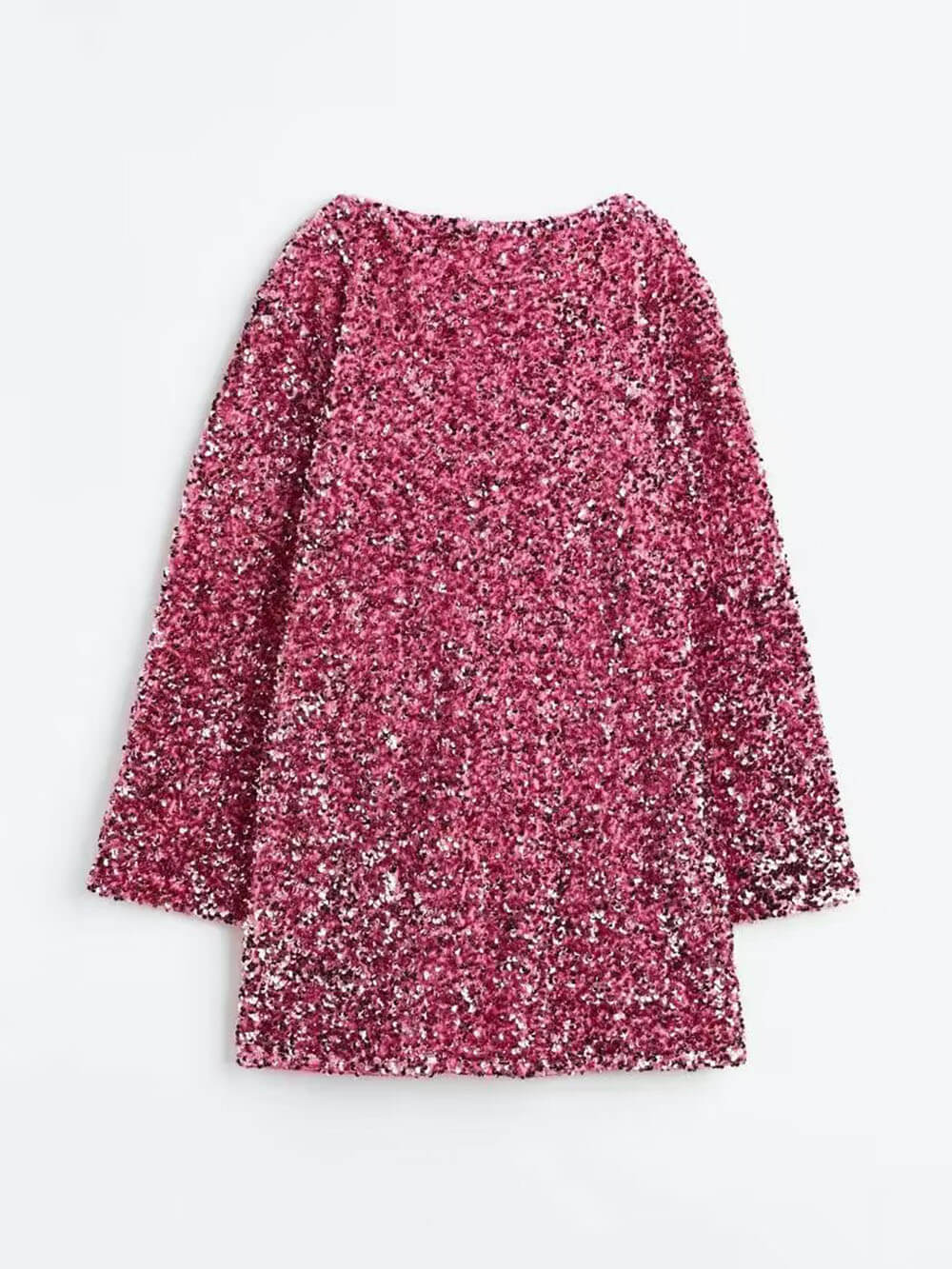 Elodie | Textured Long Sleeve Mini Dress