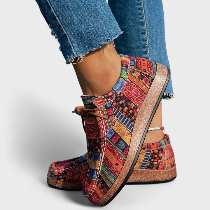 Comfortable Boho Lace Up Shoes