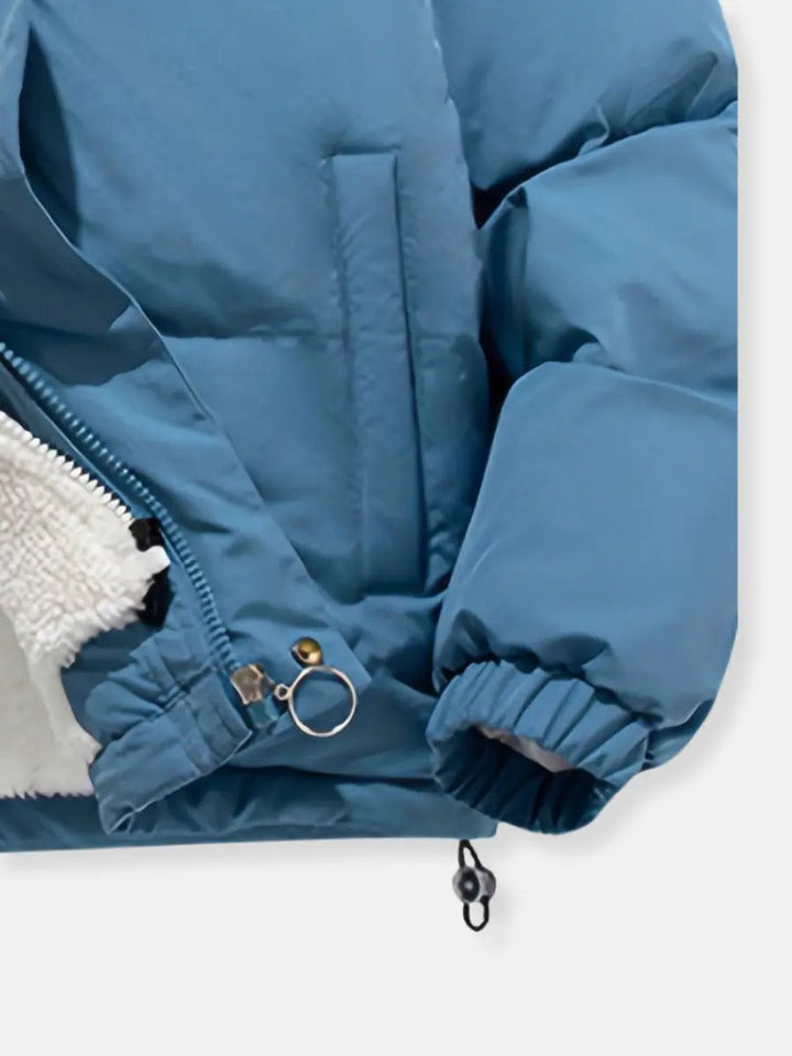 Harper | Hooded Zip Up Puffer Jacket