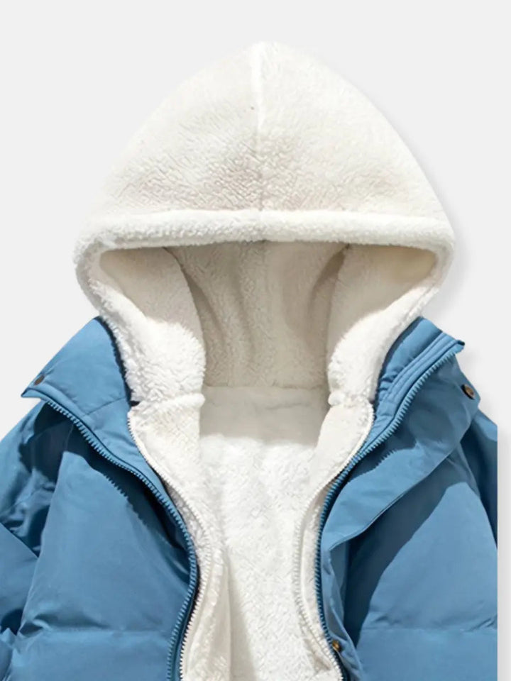 Harper | Hooded Zip Up Puffer Jacket