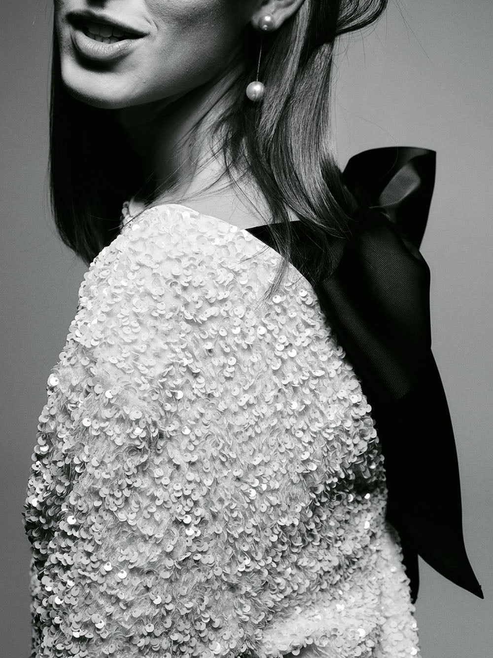 Elodie | Textured Long Sleeve Mini Dress