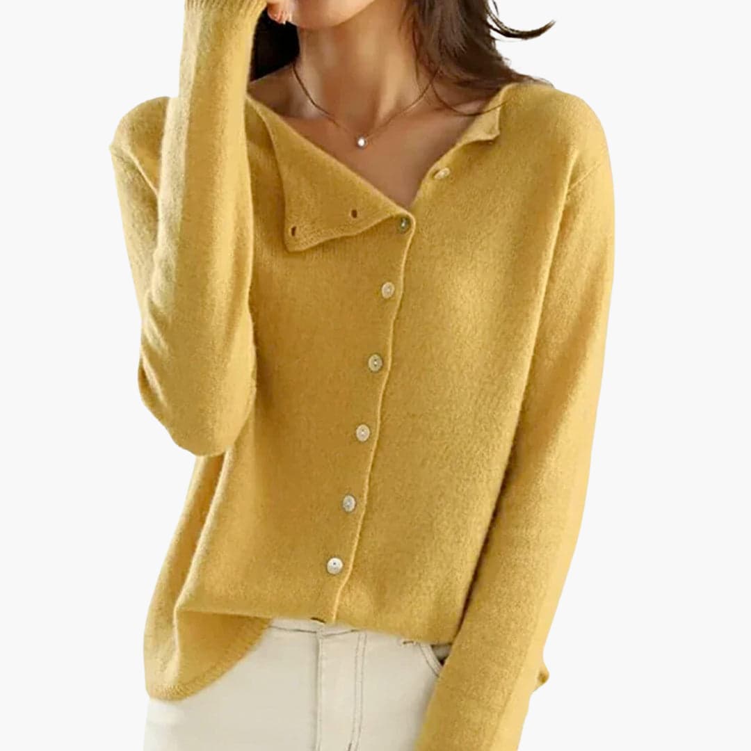 Sophie | Lightweight Button Front Knit Cardigan