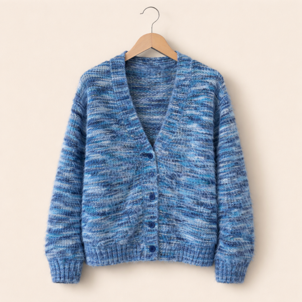 Harper | Multicolour Stripe Open Front Cardigan