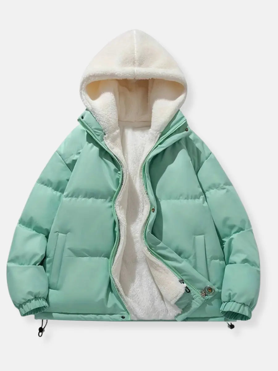 Harper | Hooded Zip Up Puffer Jacket