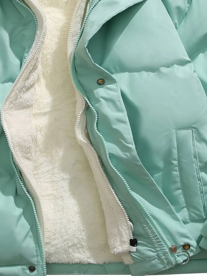 Harper | Hooded Zip Up Puffer Jacket