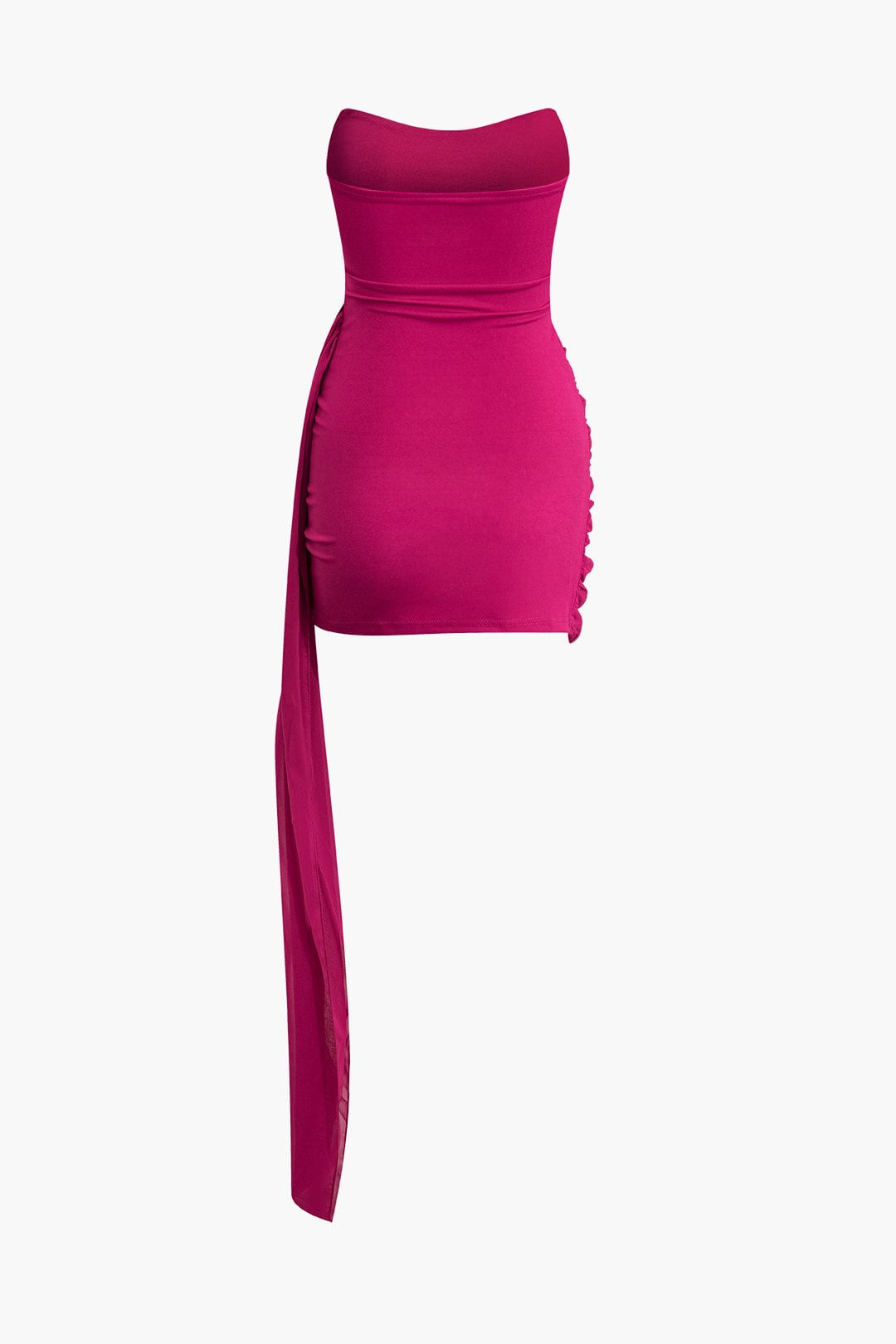 Elara | Wedding Guest Asymmetric Mini Dress