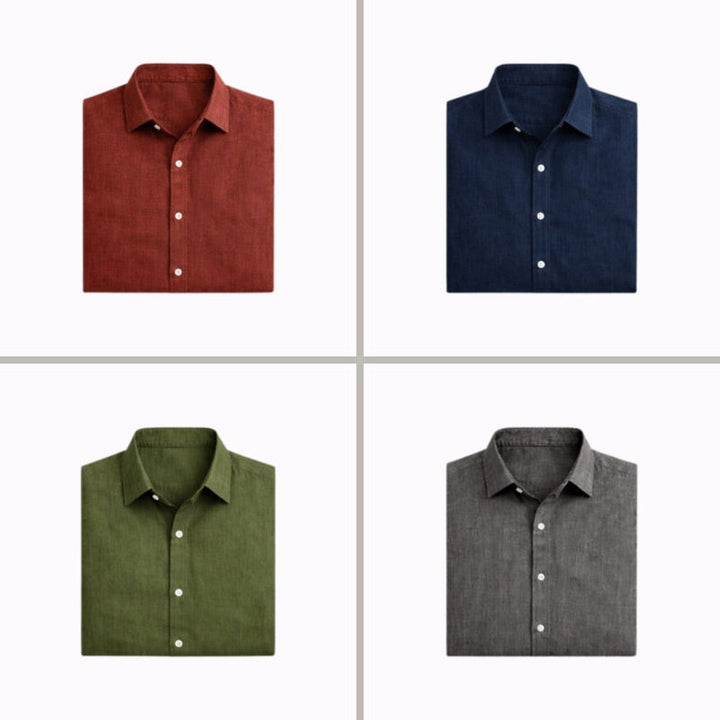 Casual Button Up Linen Shirt