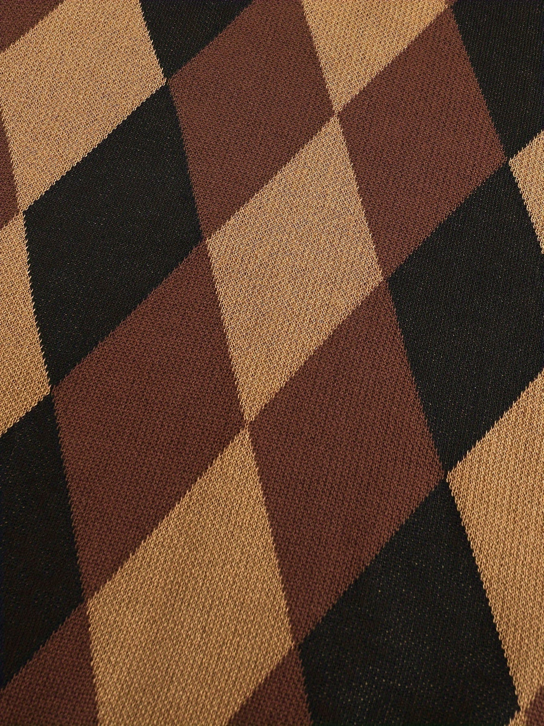 Men's Argyle Knit Sweater Vest