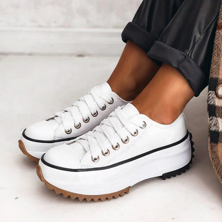 Casual Platform Lace Up Sneakers