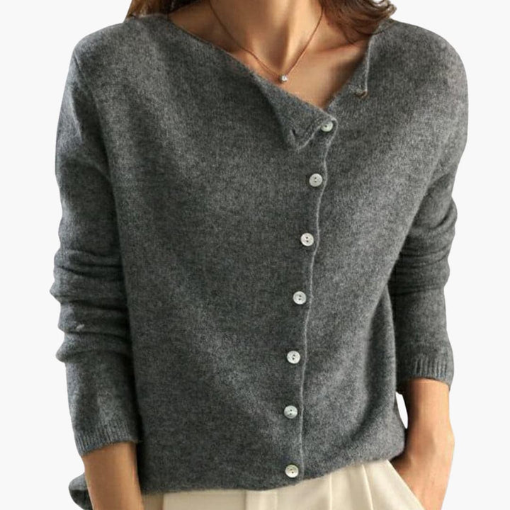 Sophie | Lightweight Button Front Knit Cardigan