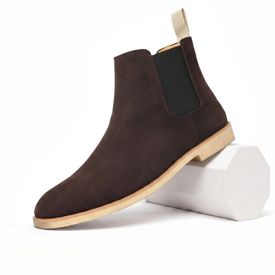 Men's Suede Chelsea Boots