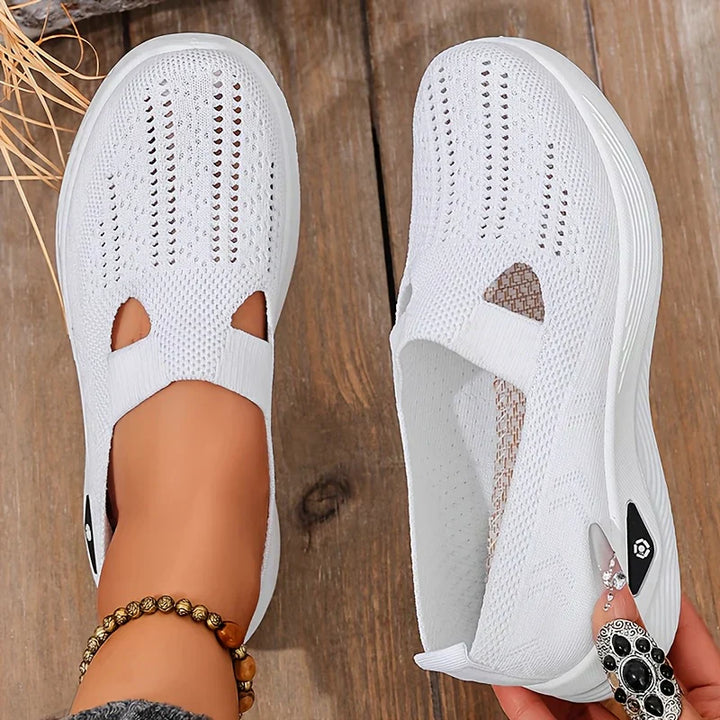 Comfortable Knit Slip On Shoes