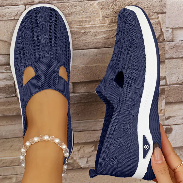 Comfortable Knit Slip On Shoes