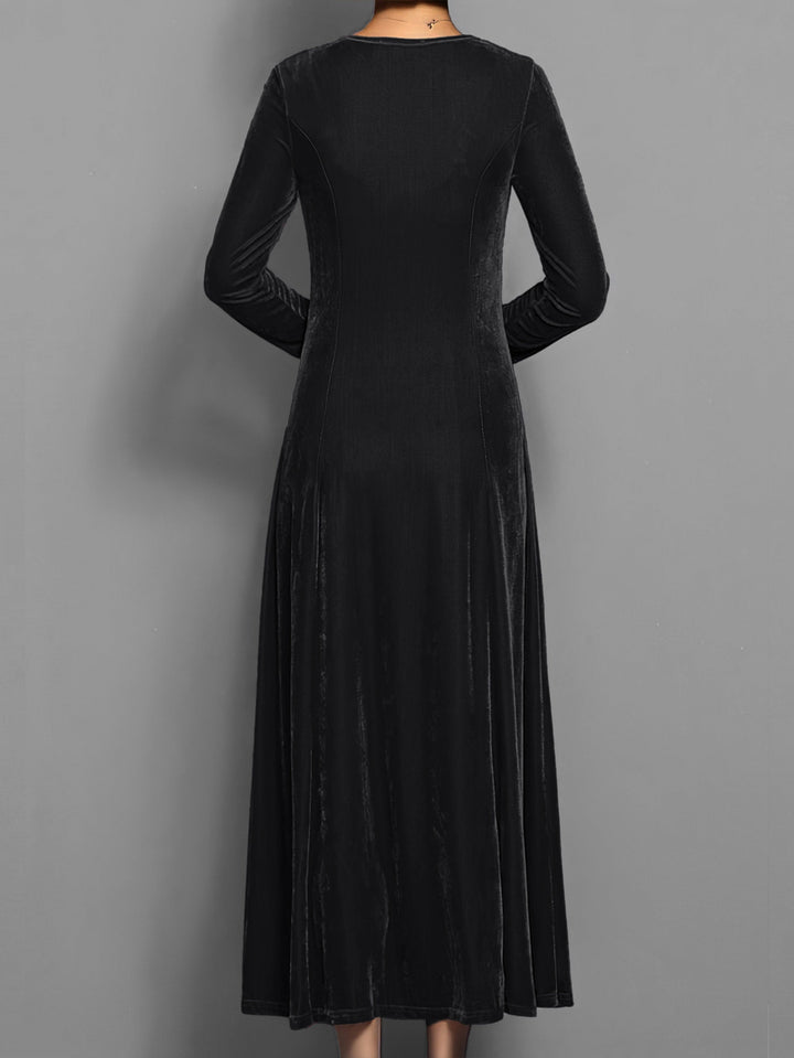 Mariana | Elegant Round Neck Evening Cocktail Dress