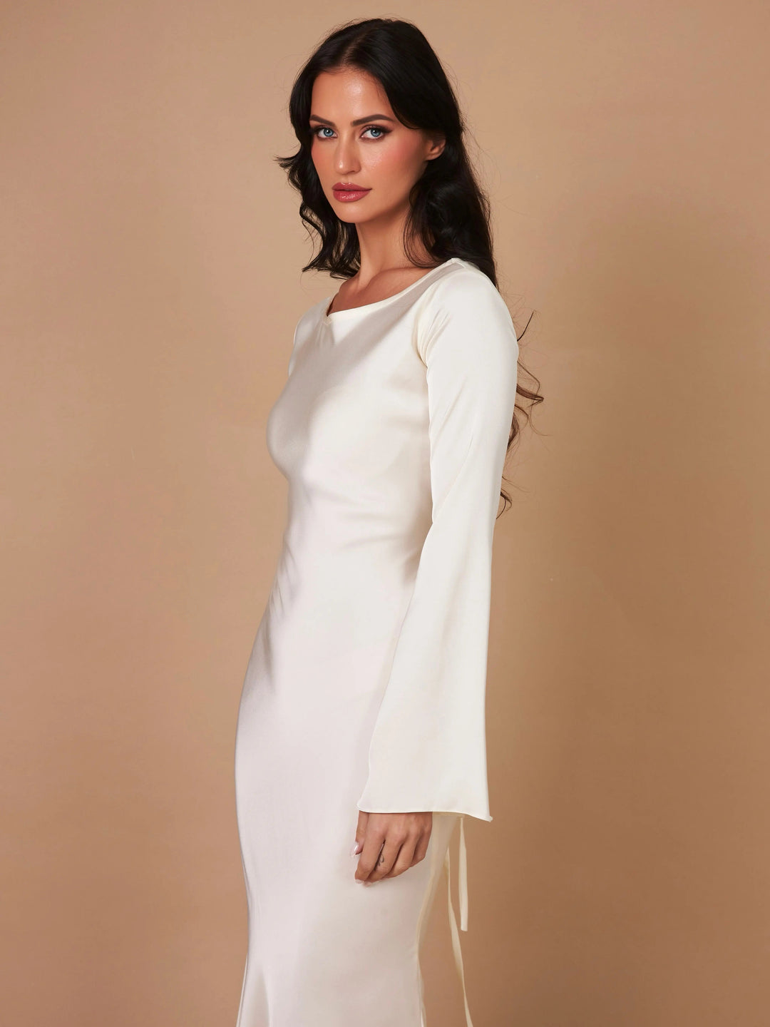 Elina | Elegant Long Sleeved Maxi Dress