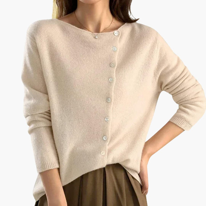 Sophie | Lightweight Button Front Knit Cardigan