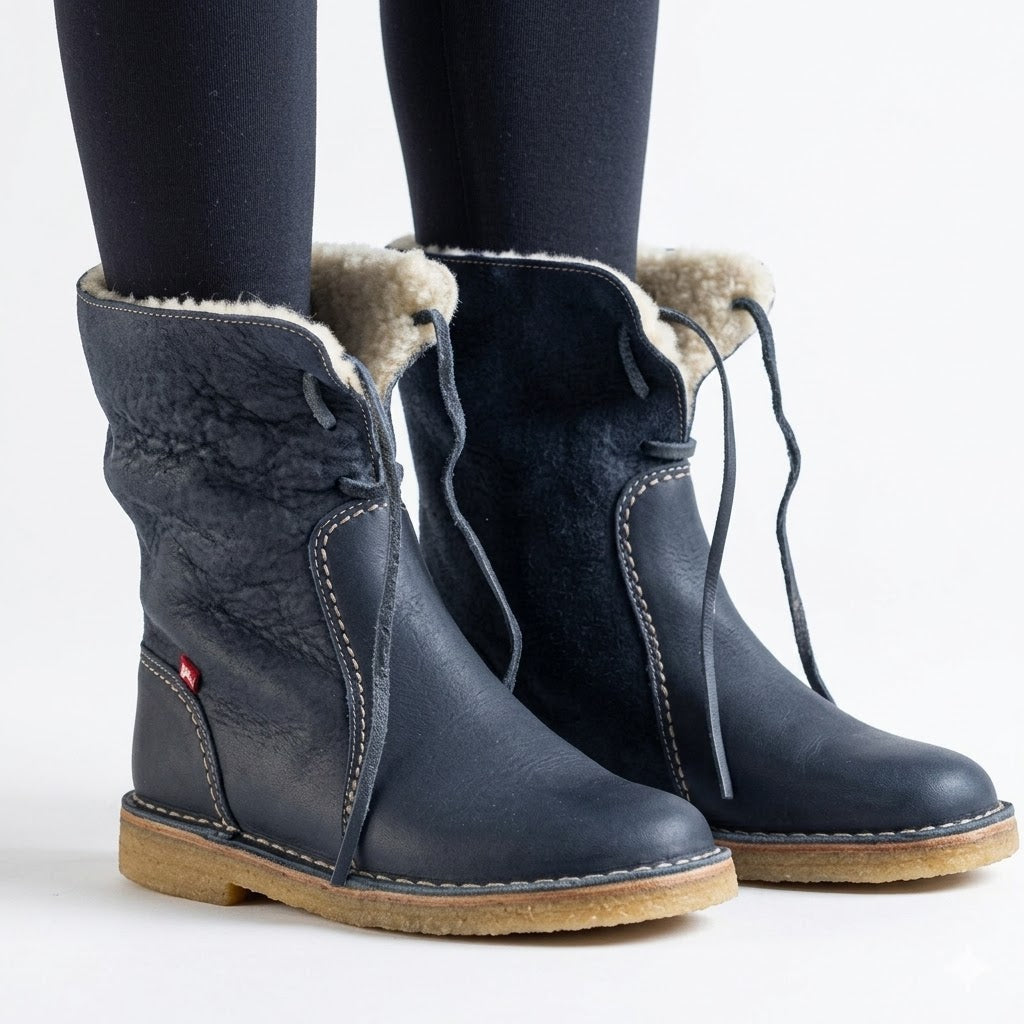 Faux Fur Lined Winter Boots