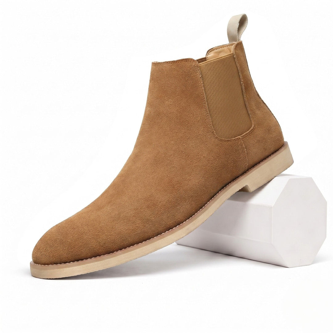 Men's Suede Chelsea Boots
