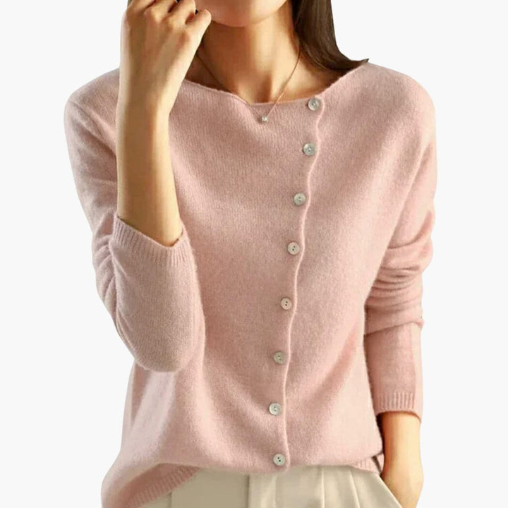 Sophie | Lightweight Button Front Knit Cardigan