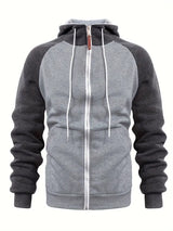Light Grey with Dark Grey Sleeves