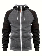 Dark Grey with Black Sleeves