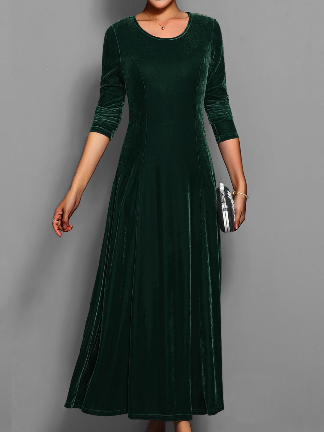 Mariana | Elegant Round Neck Evening Cocktail Dress