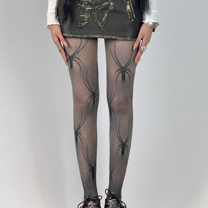 Women's Fishnet Spiderweb Halloween Tights