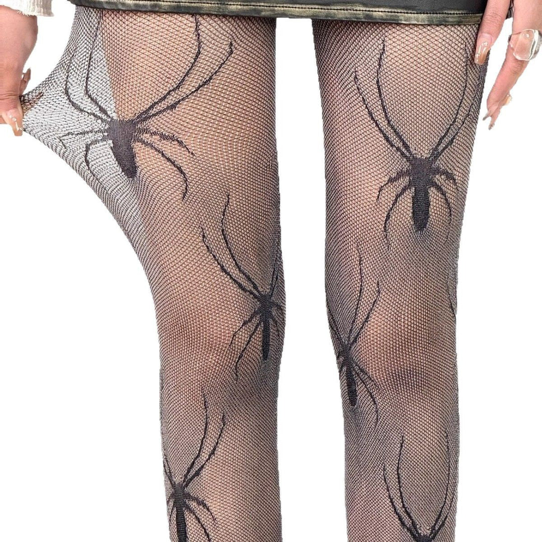 Women's Fishnet Spiderweb Halloween Tights