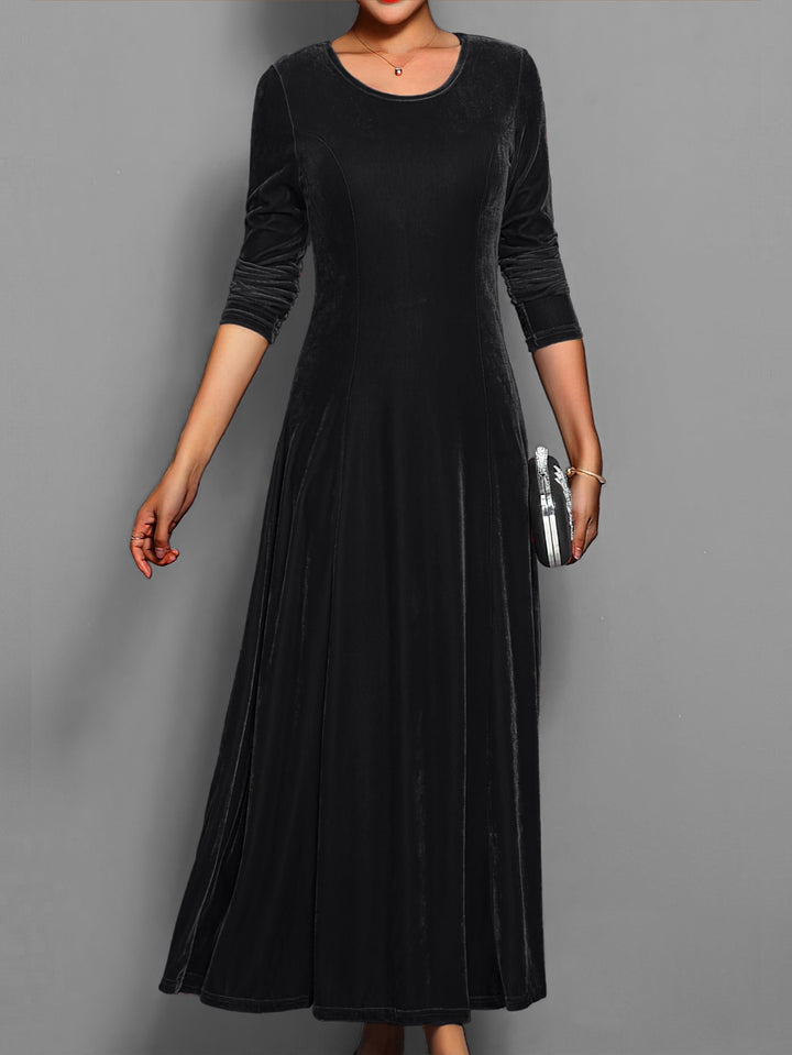 Mariana | Elegant Round Neck Evening Cocktail Dress