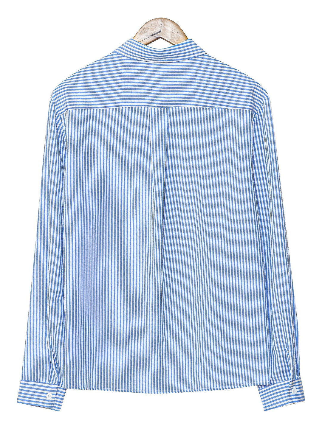 Men's Seersucker Striped Shirt in Relaxed Fit