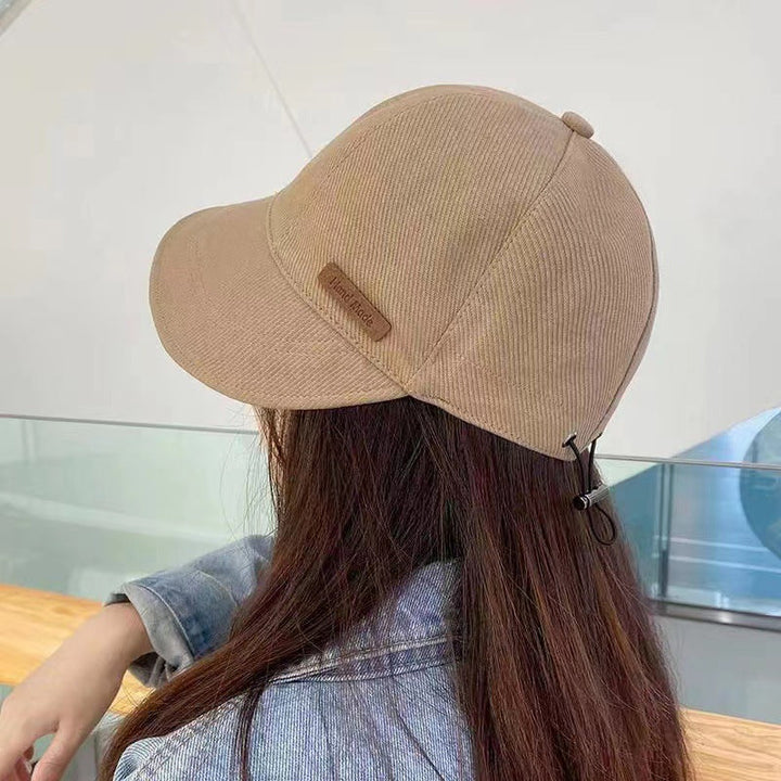Women's Cotton Wide Brim Cap with Toggle