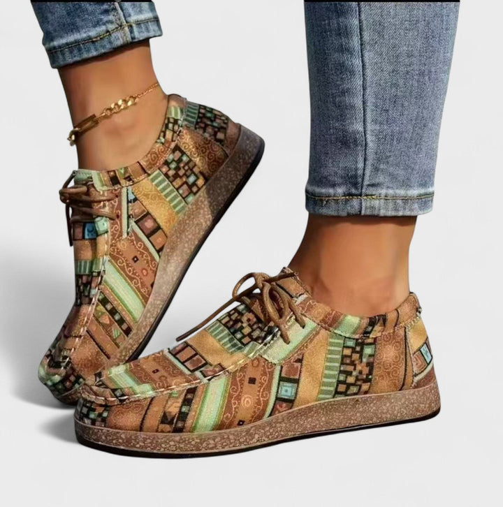 Comfortable Boho Lace Up Shoes