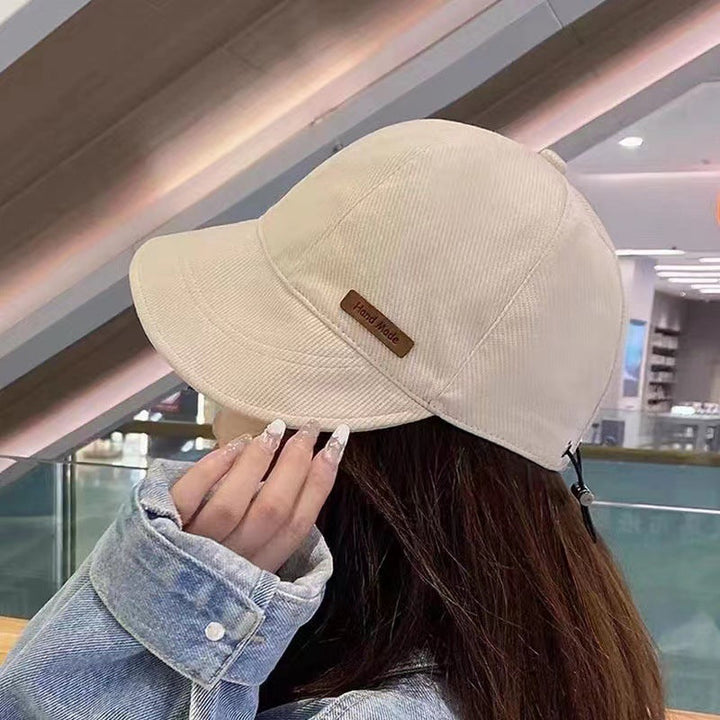 Women's Cotton Wide Brim Cap with Toggle