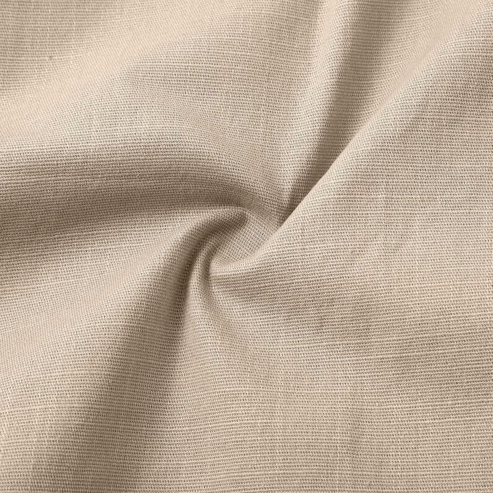 Casual Drawstring Linen Shorts