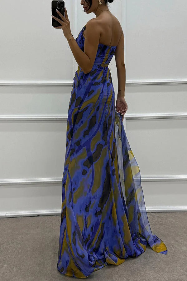 Lorena | One Shoulder Ruched Evening Cocktail Dress