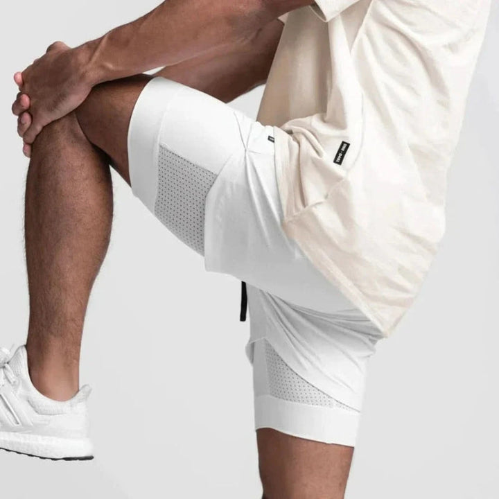 Men's 2-in-1 Running Shorts with Phone Pocket
