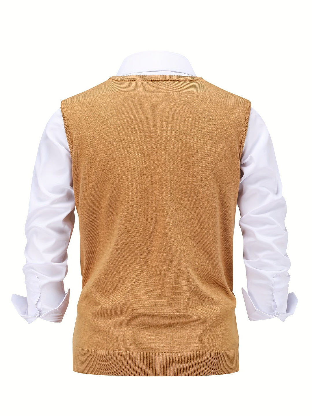 Men's Argyle Knit Sweater Vest
