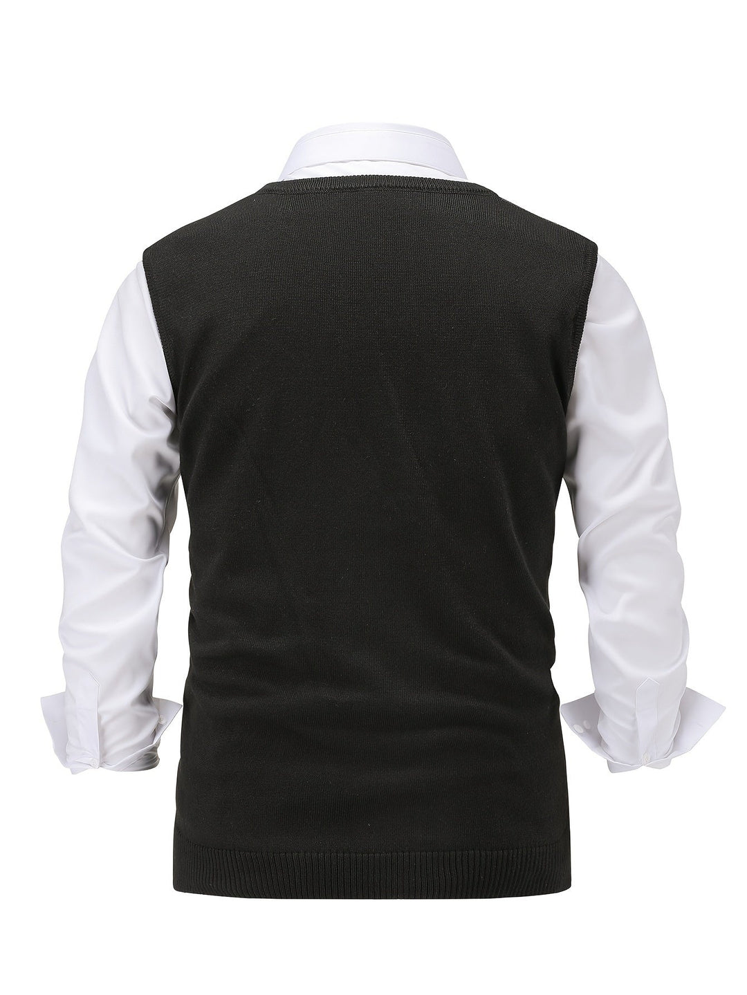 Men's Argyle Knit Sweater Vest