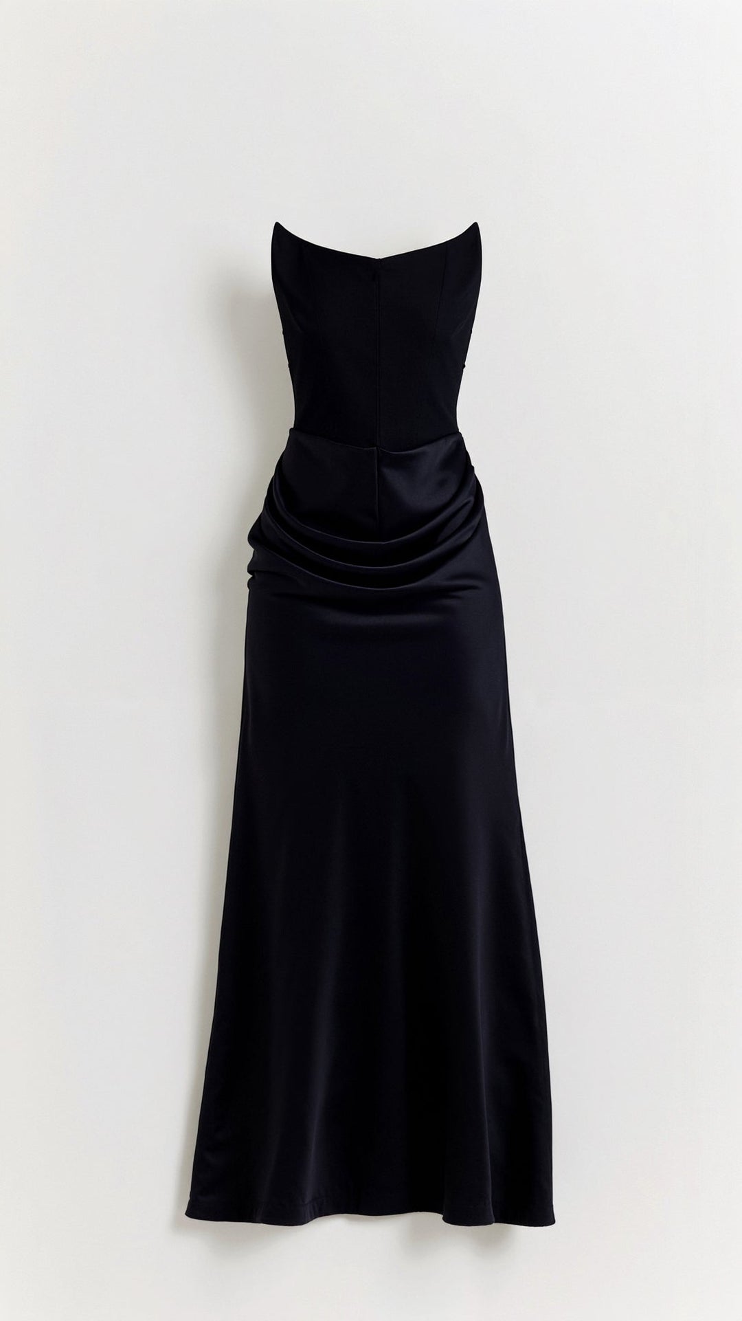 Women's Strapless Corset Mermaid Maxi Dress