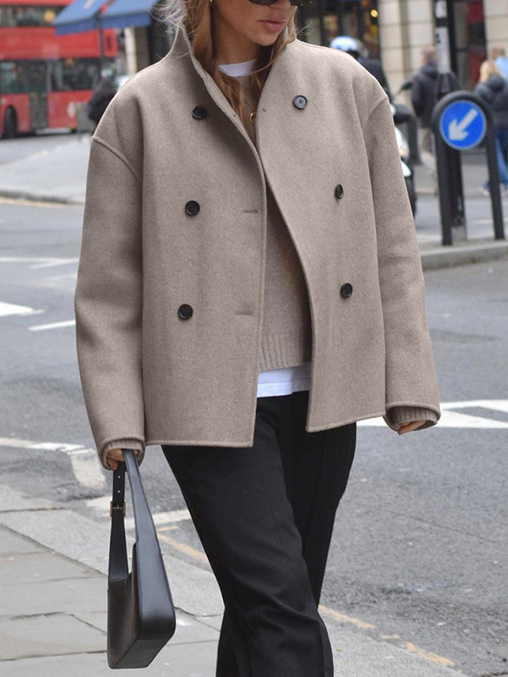 Beatrice | Tailored Double Breasted Wool Coat