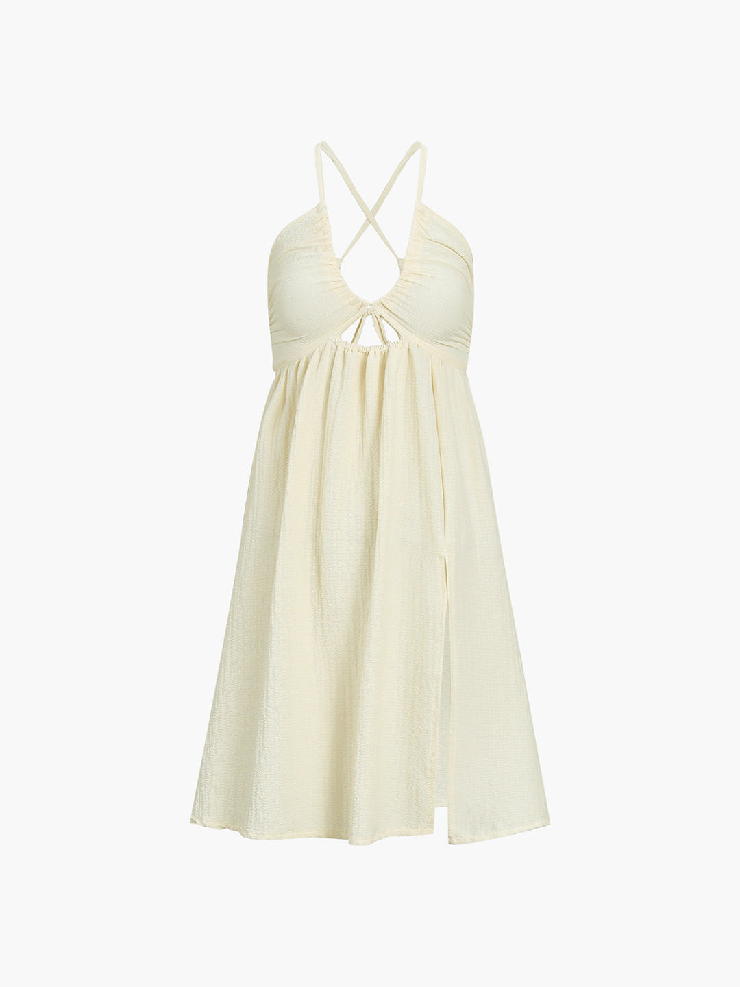 Selene | Flowing Cut Out Occasion Midi Dress