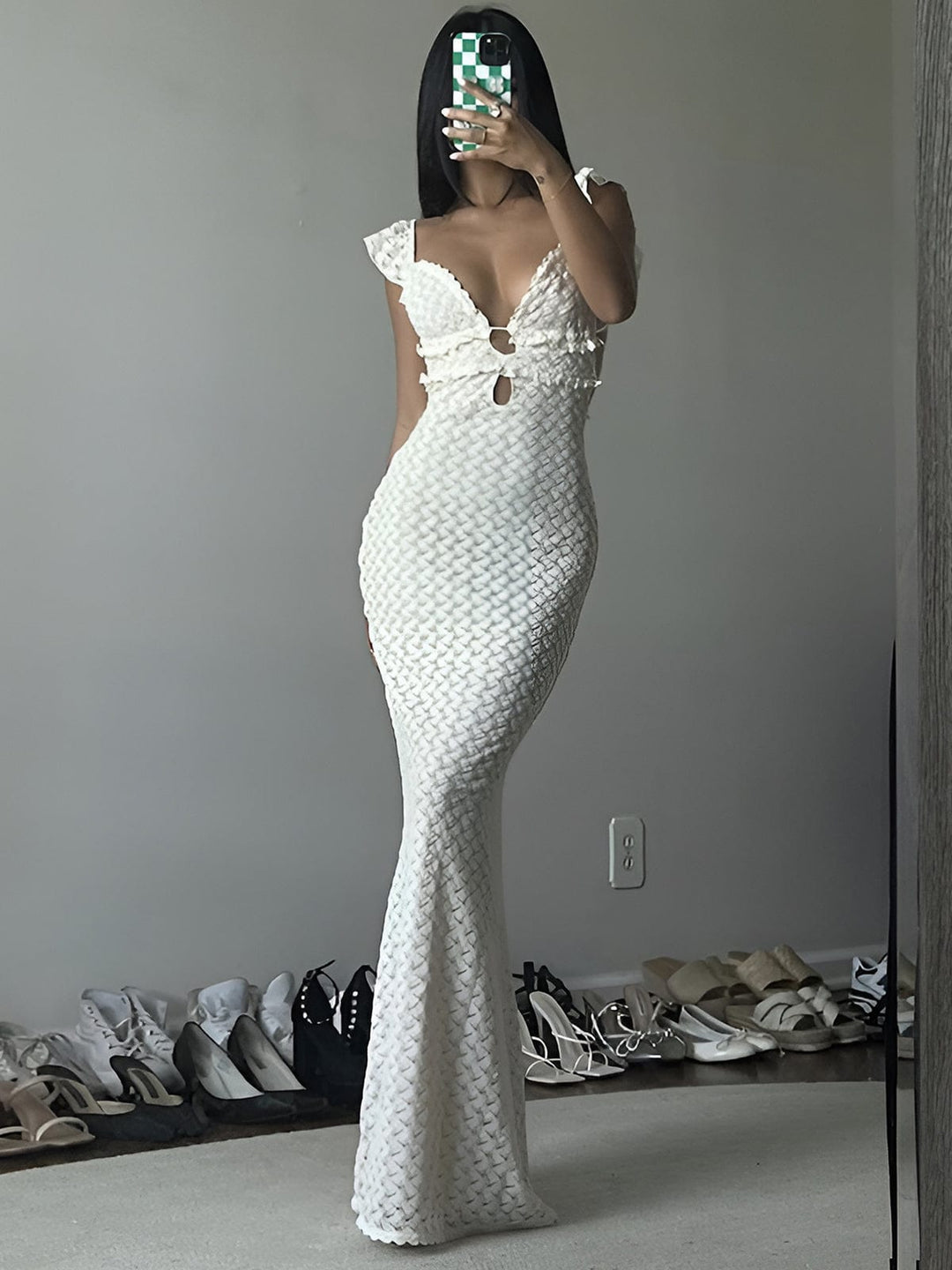 Arabella | Occasion Cut Out Fitted Maxi Dress
