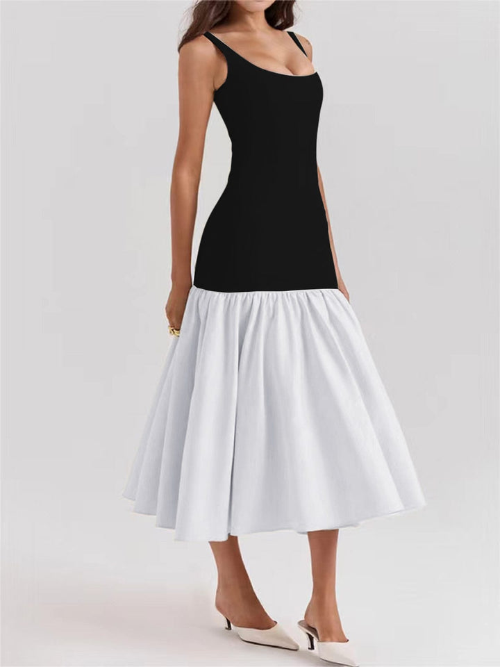Isabella | Elegant Ruffle Occasion Maxi Dress