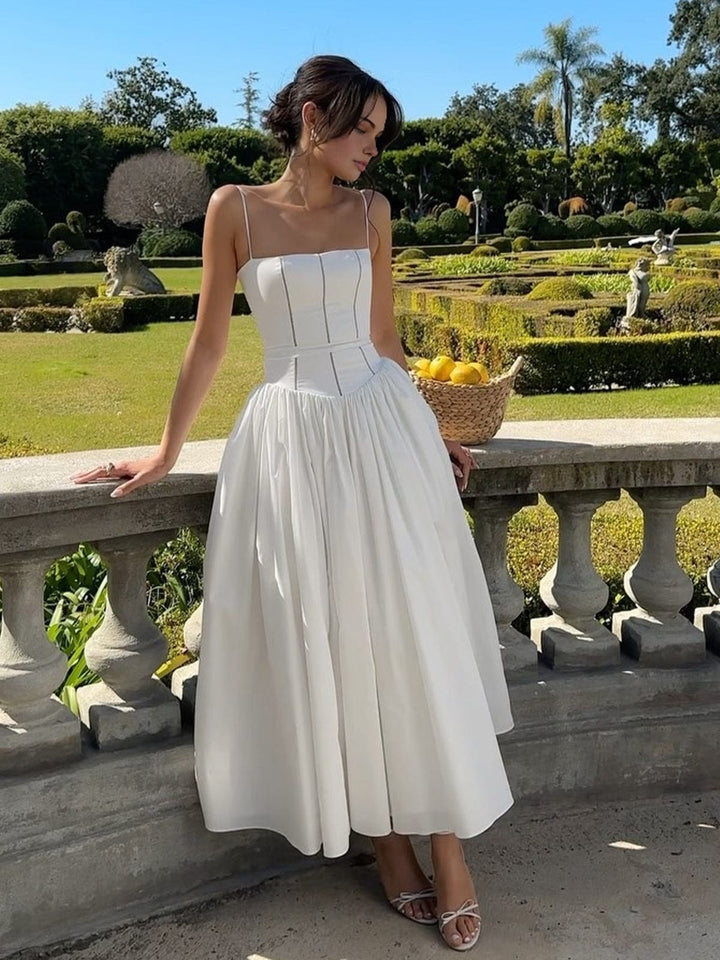 Arabella | Elegant Corset Midi Dress