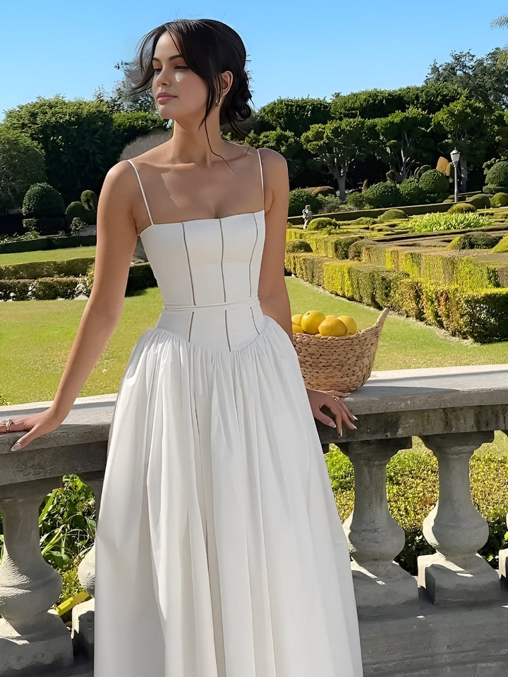 Arabella | Elegant Corset Midi Dress
