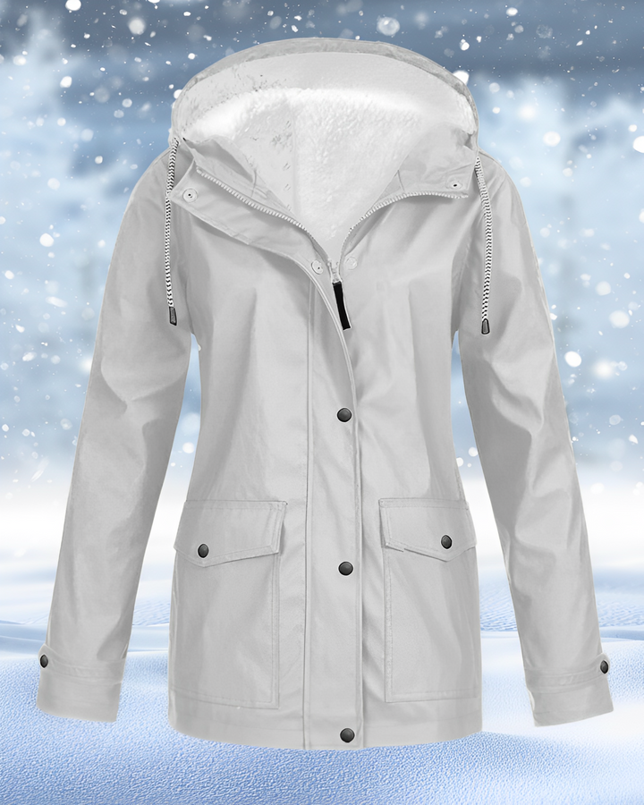 Grace | Waterproof Fleece Lined Hooded Jacket
