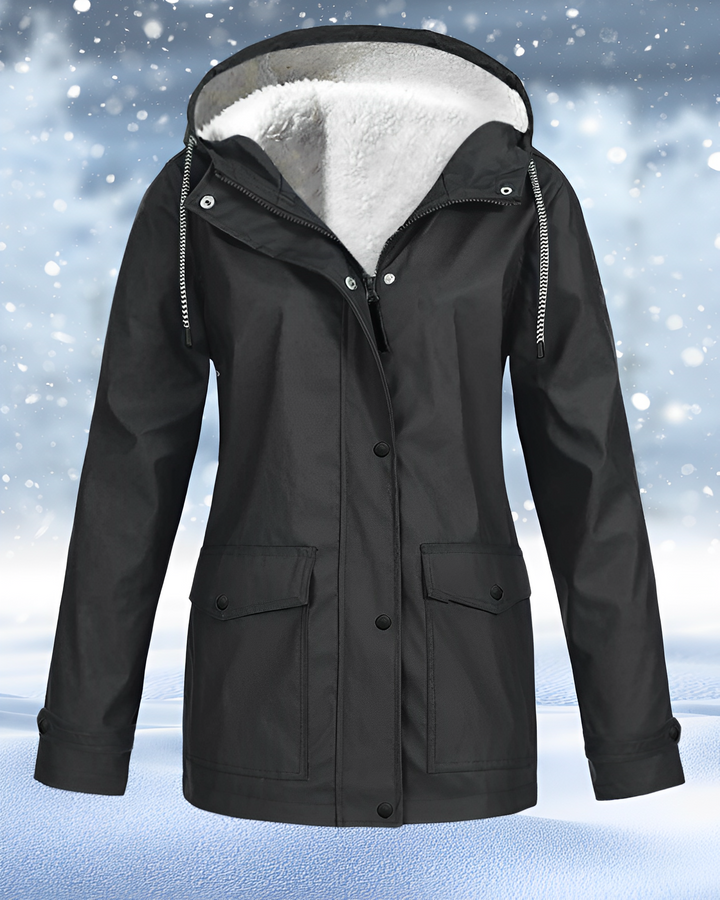 Grace | Waterproof Fleece Lined Hooded Jacket