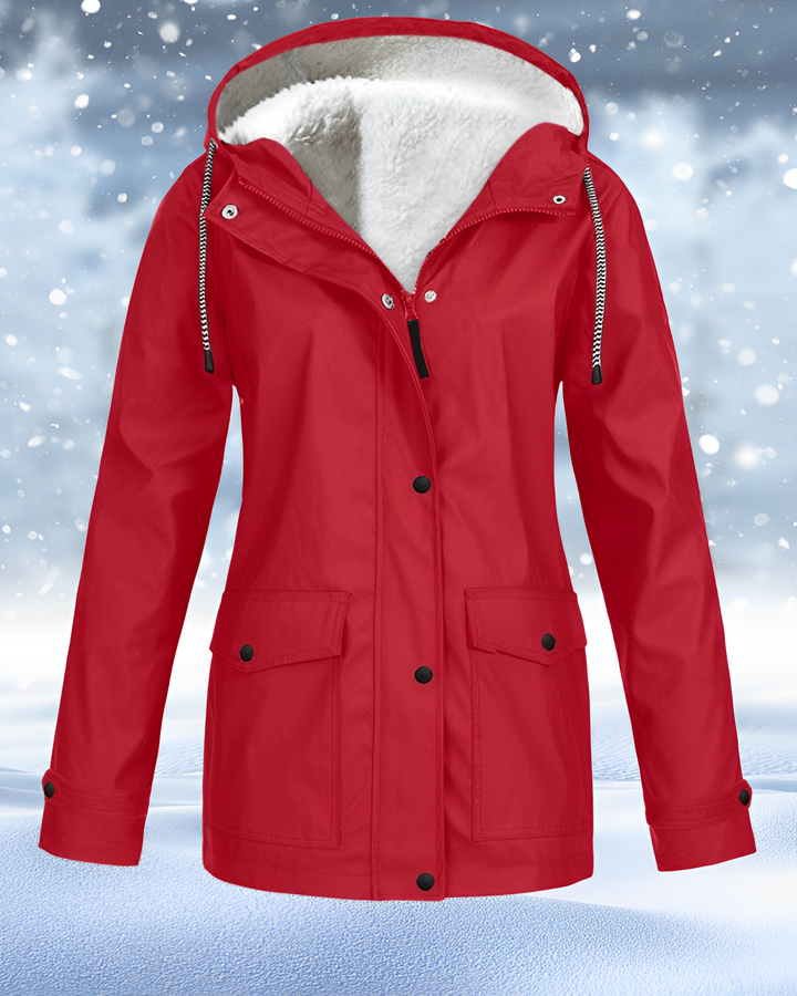 Grace | Waterproof Fleece Lined Hooded Jacket