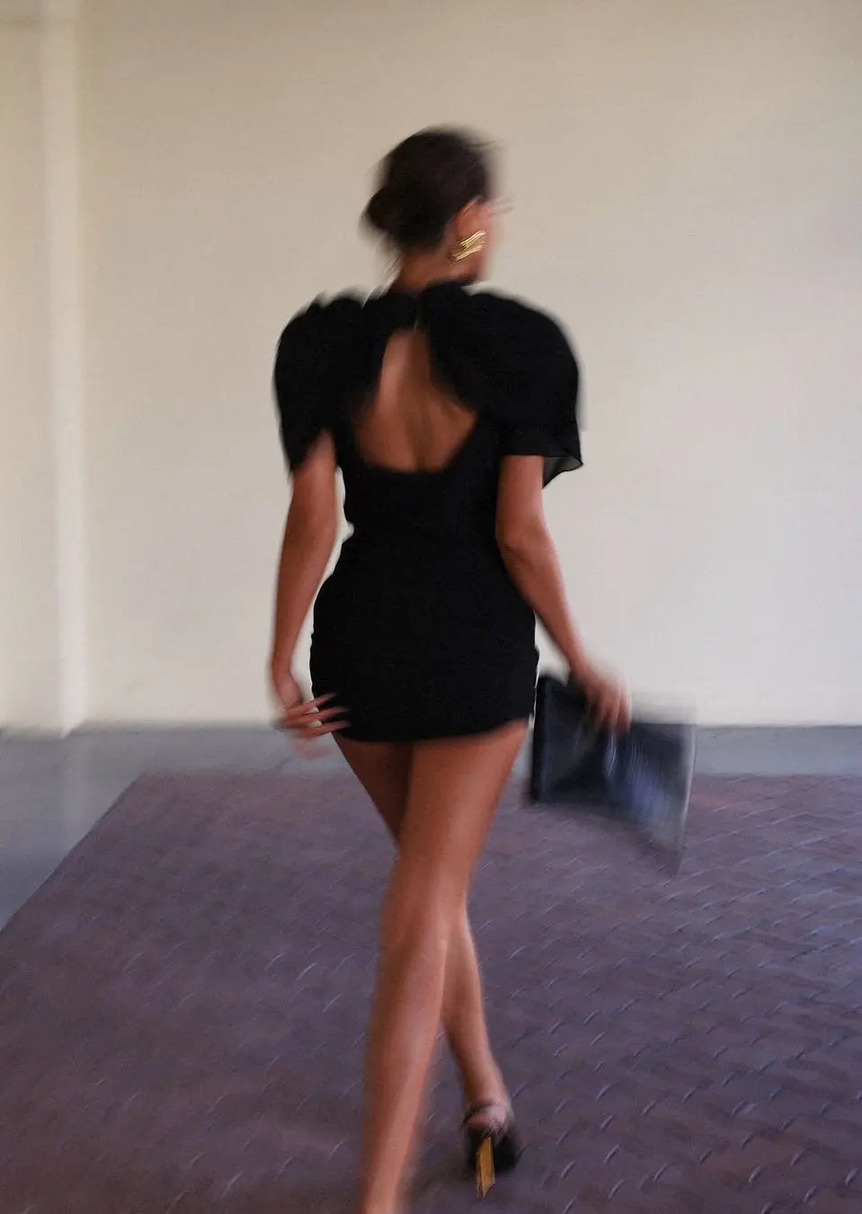 Sophia | Elegant High Neck Mini Cocktail Dress