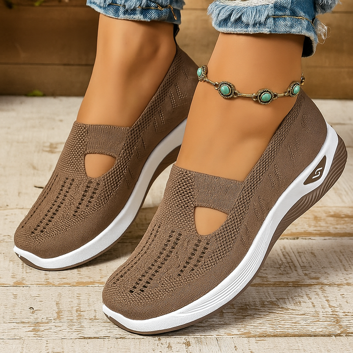 Comfortable Knit Slip On Shoes